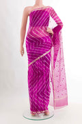 Purple Kota Silk Saree