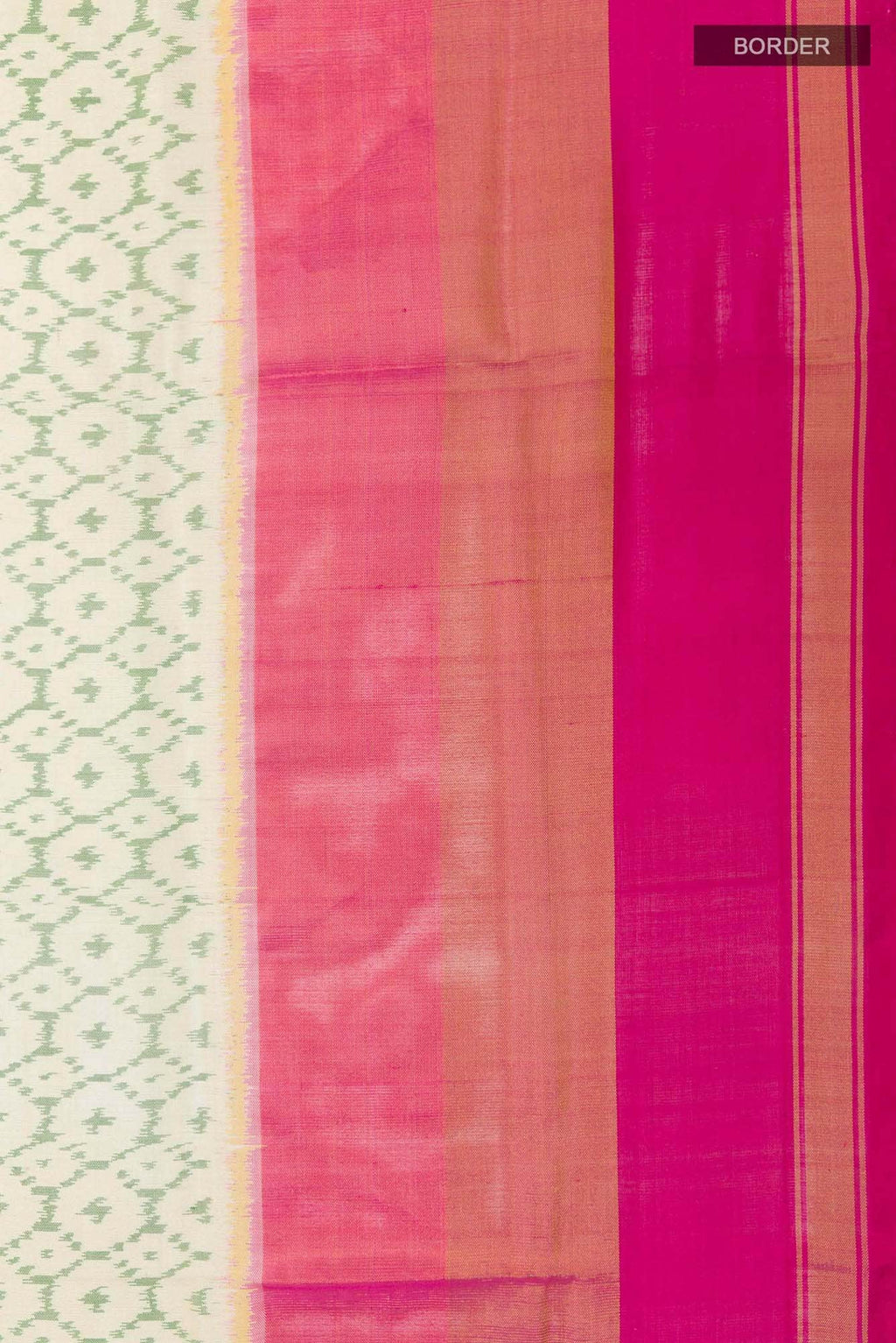 Beige Rajkot Patola Silk Saree