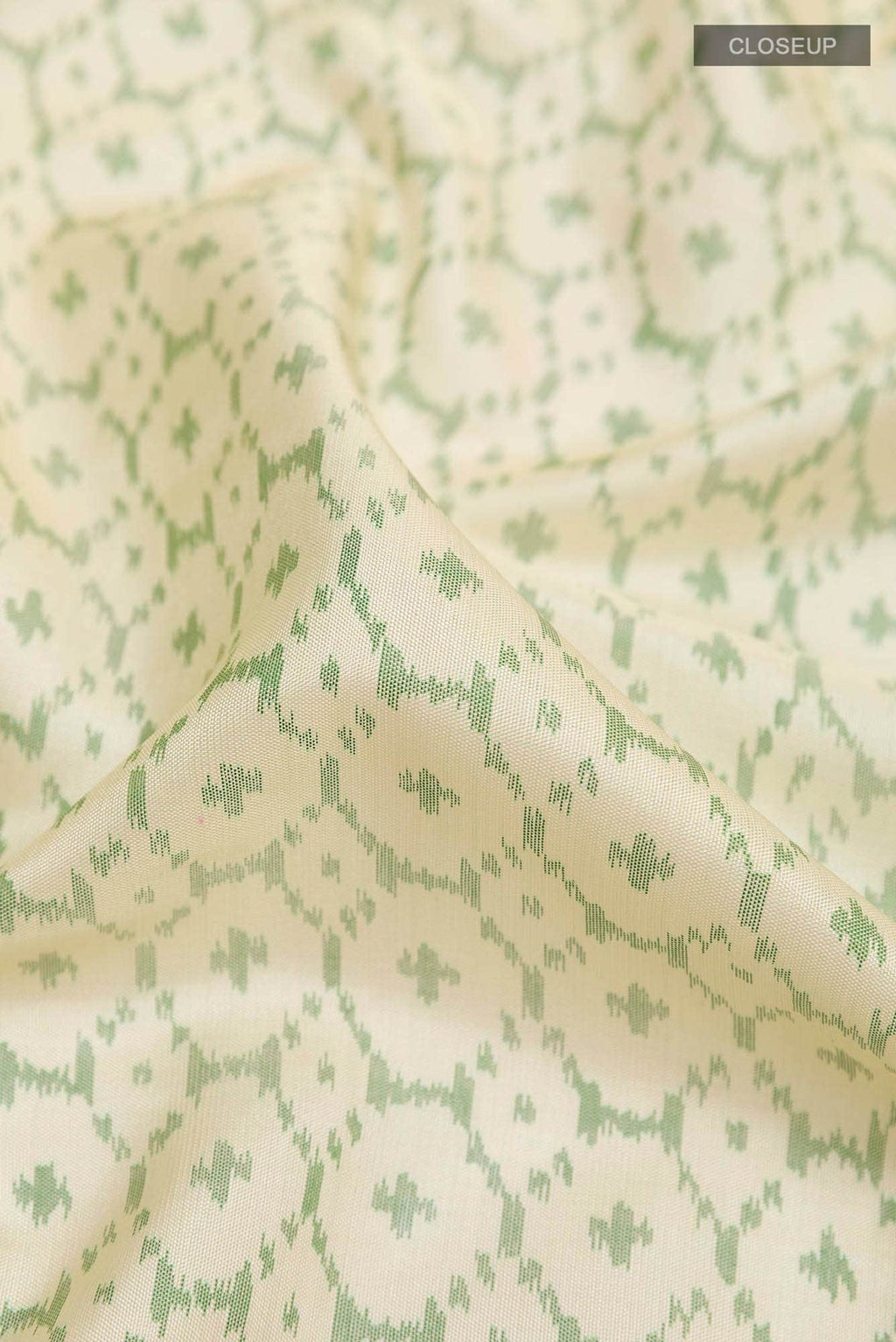 Beige Rajkot Patola Silk Saree