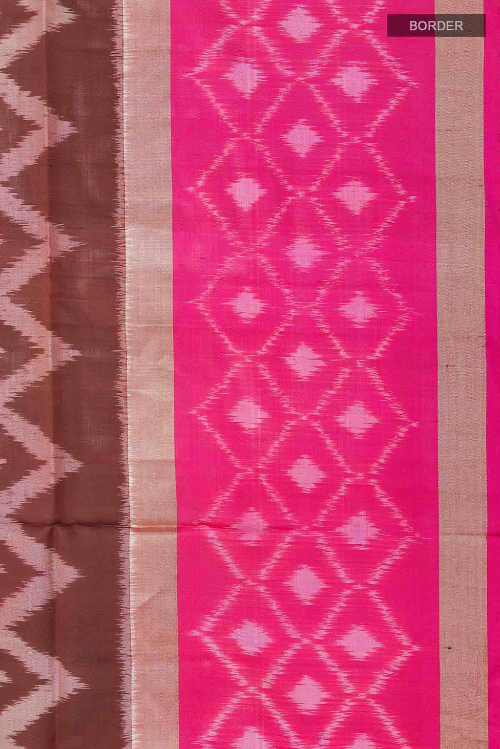 Brown Soft Silk Saree