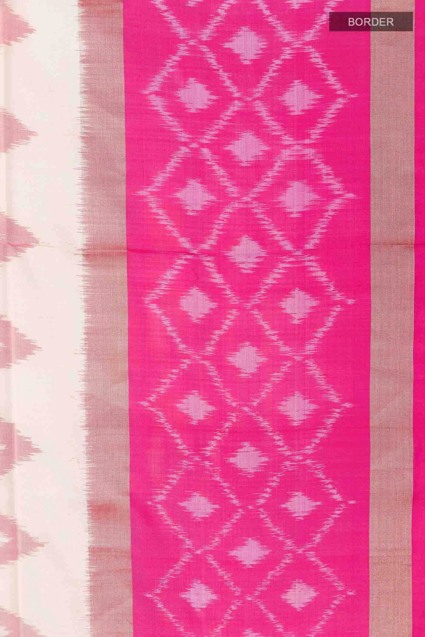 Cream Soft Silk Saree