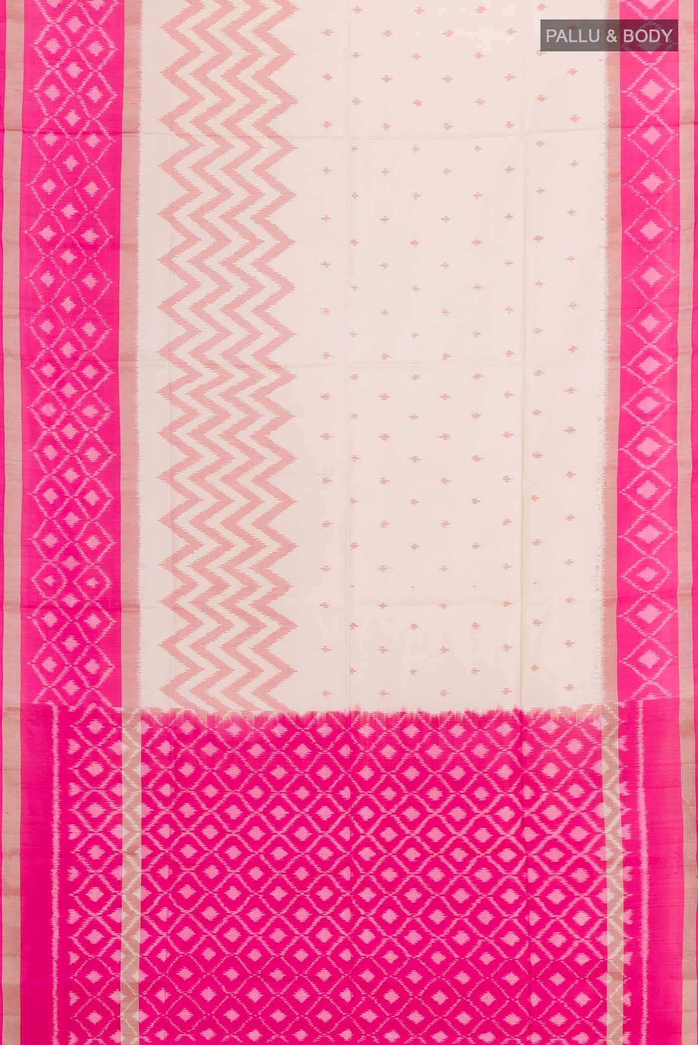 Cream Soft Silk Saree