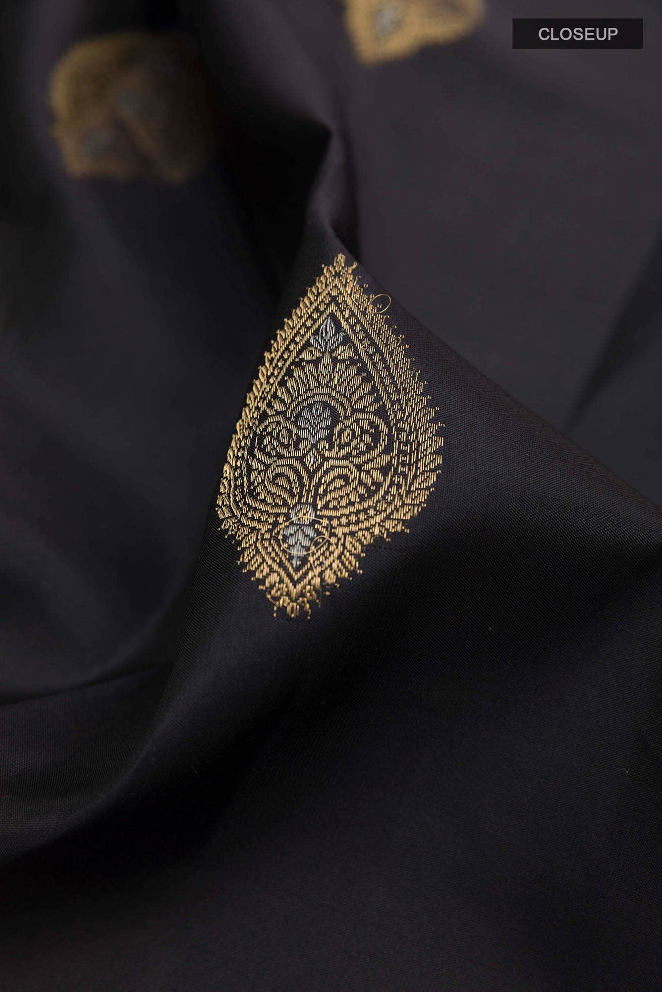 Black Soft Silk Saree