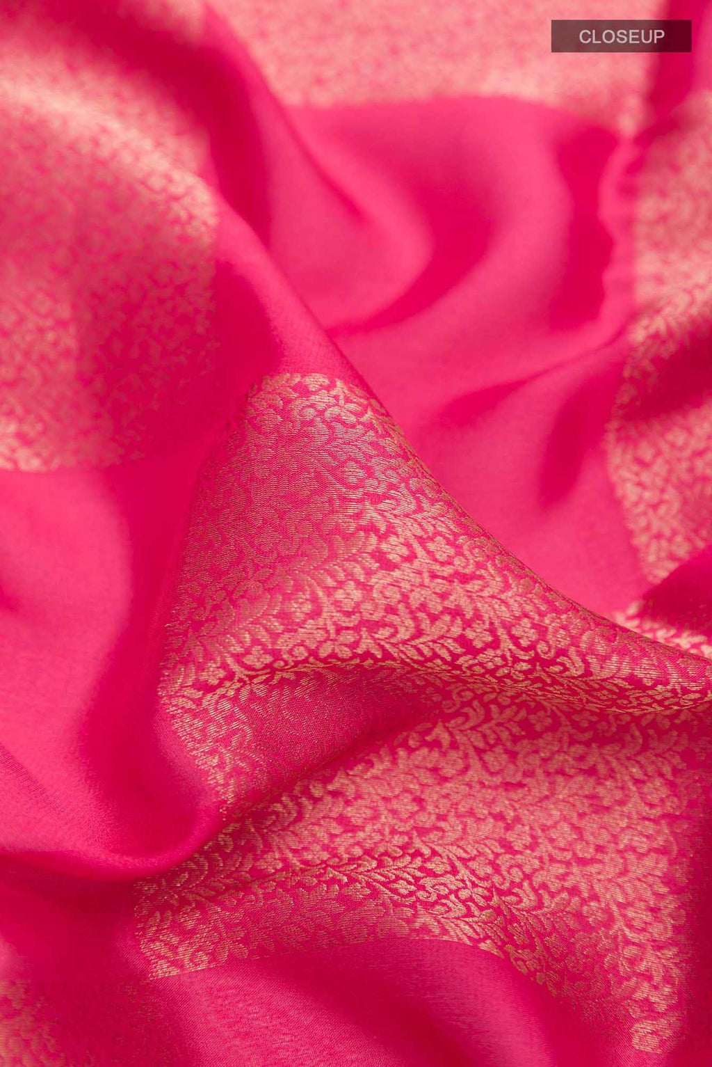 Pink Chiffon Saree