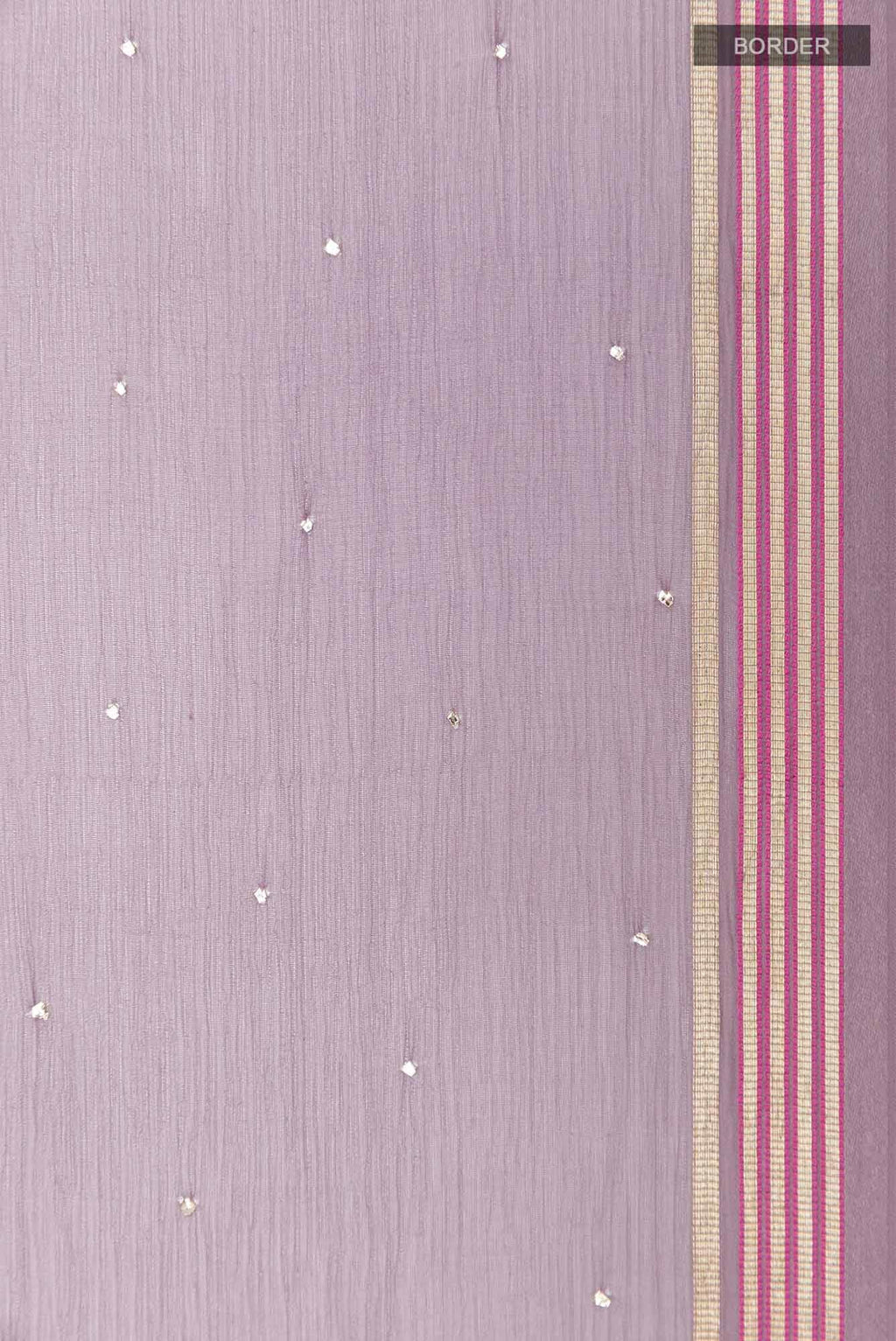 Lavender Chiffon Saree