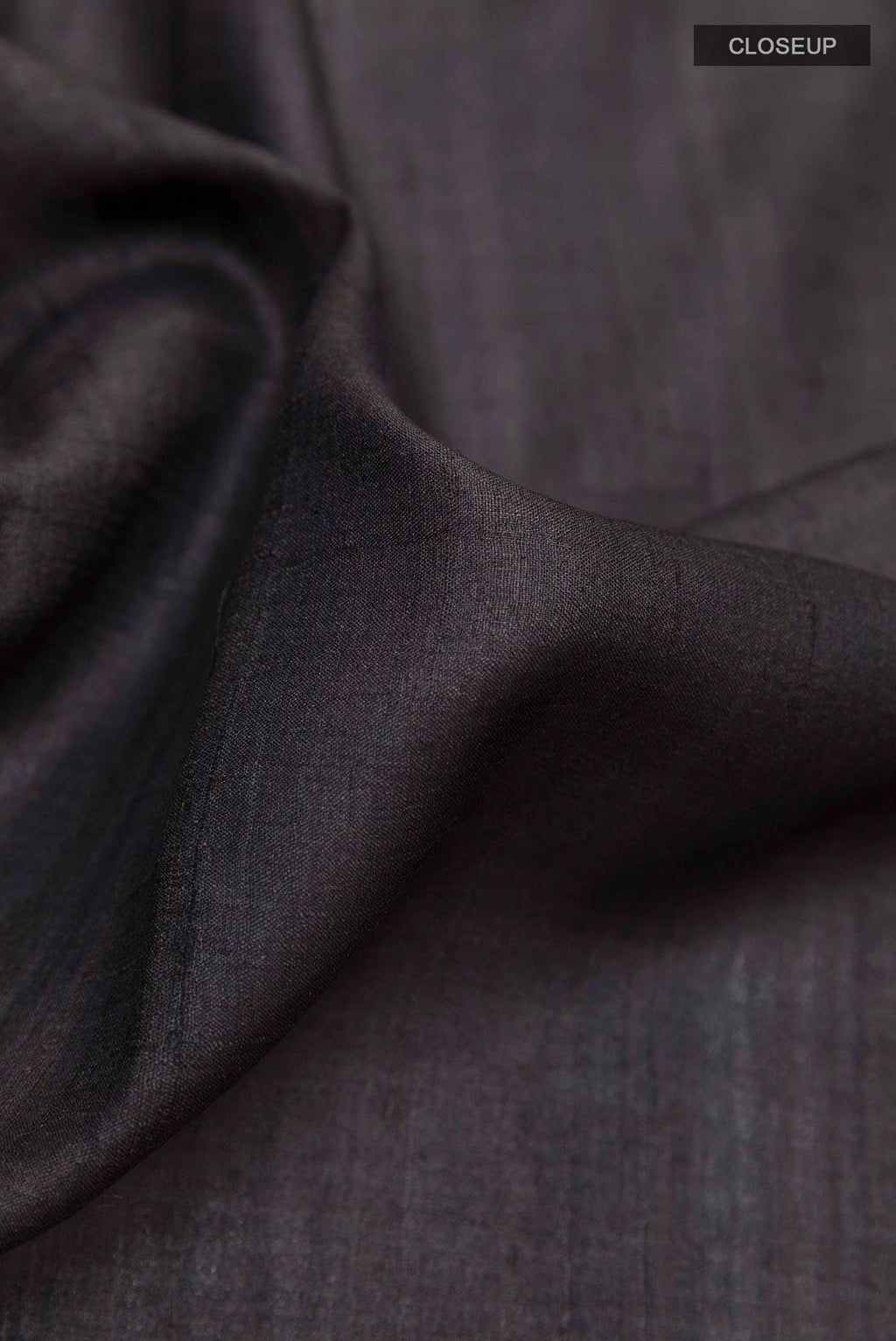 Black Tussar Silk Saree