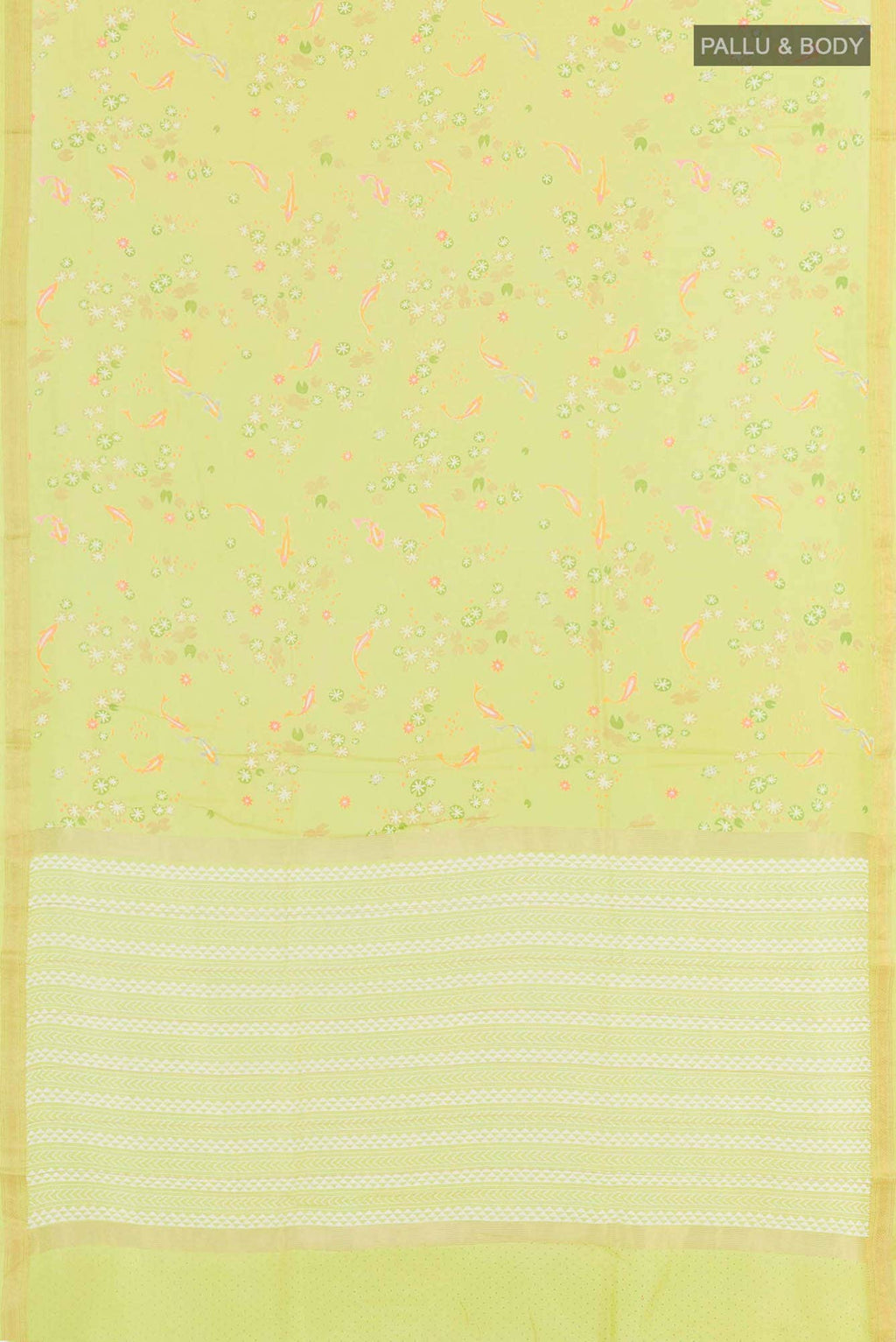Light Green Blended Maheshwari Silk Cotton Saree
