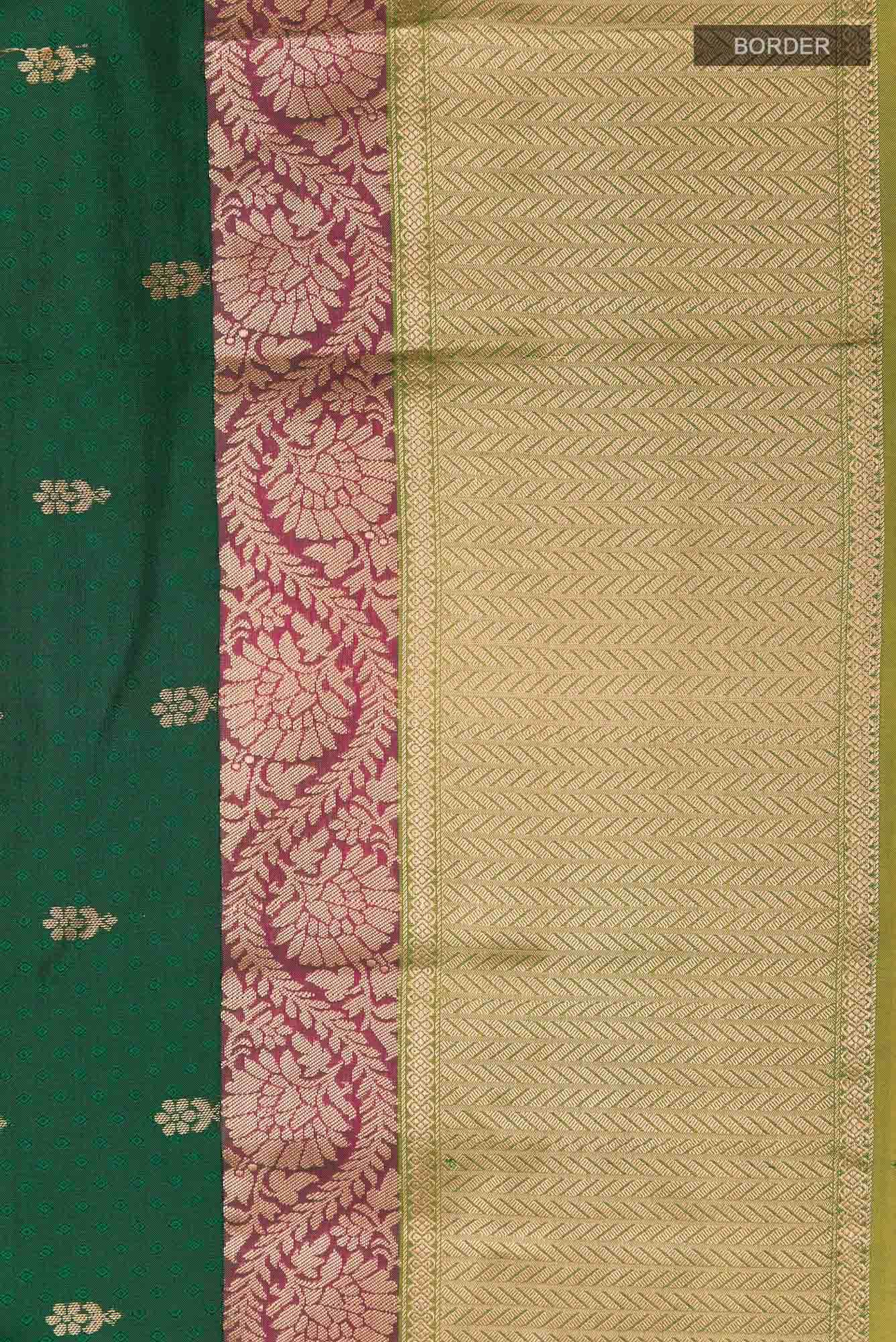 Green Kanchipuram Silk Saree