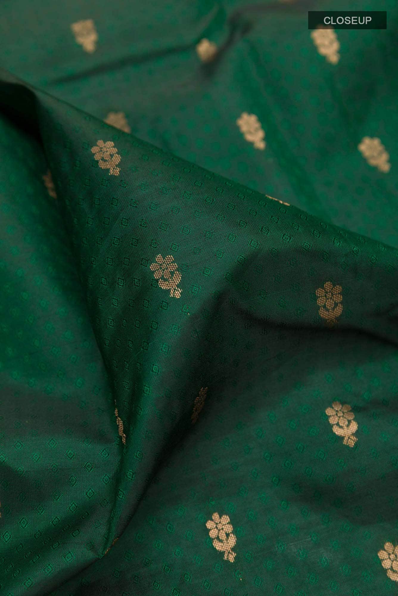 Green Kanchipuram Silk Saree