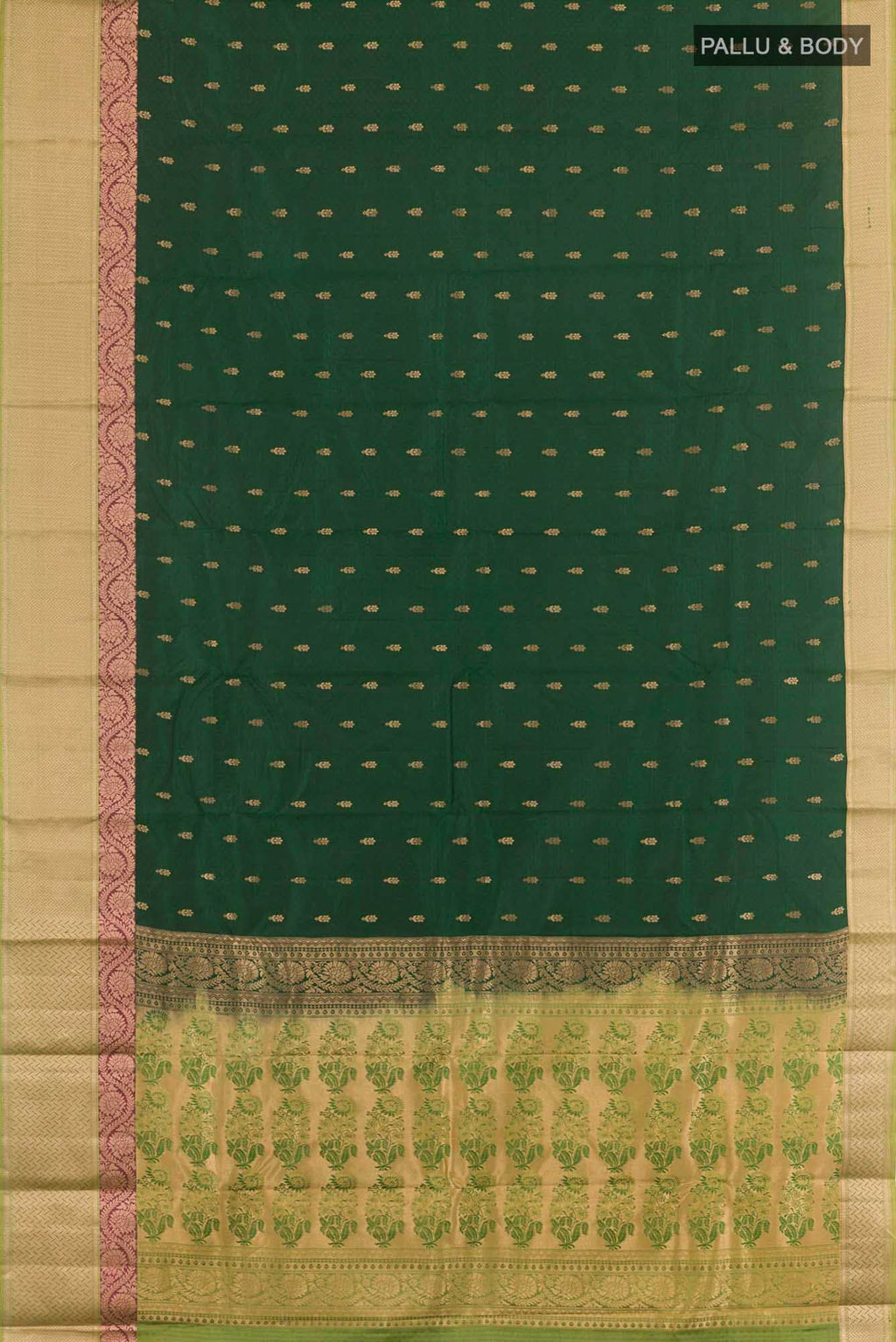 Green Kanchipuram Silk Saree