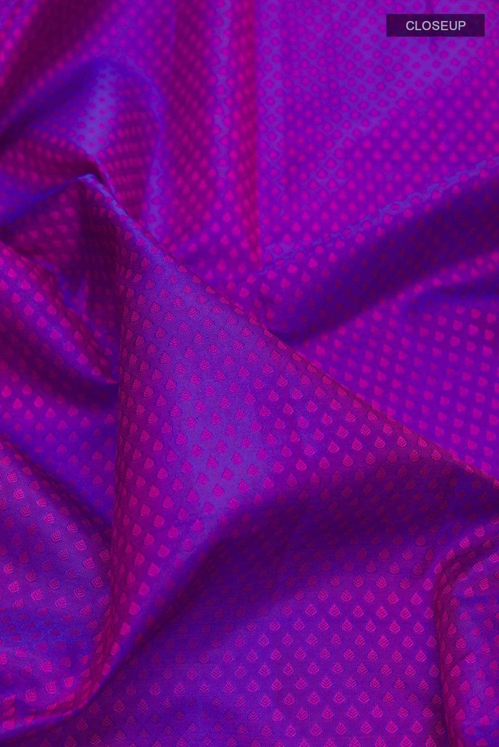Purple Kanchipuram Silk Saree