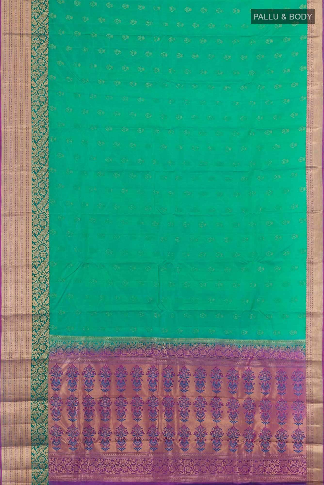 Green Kanchipuram Silk Saree