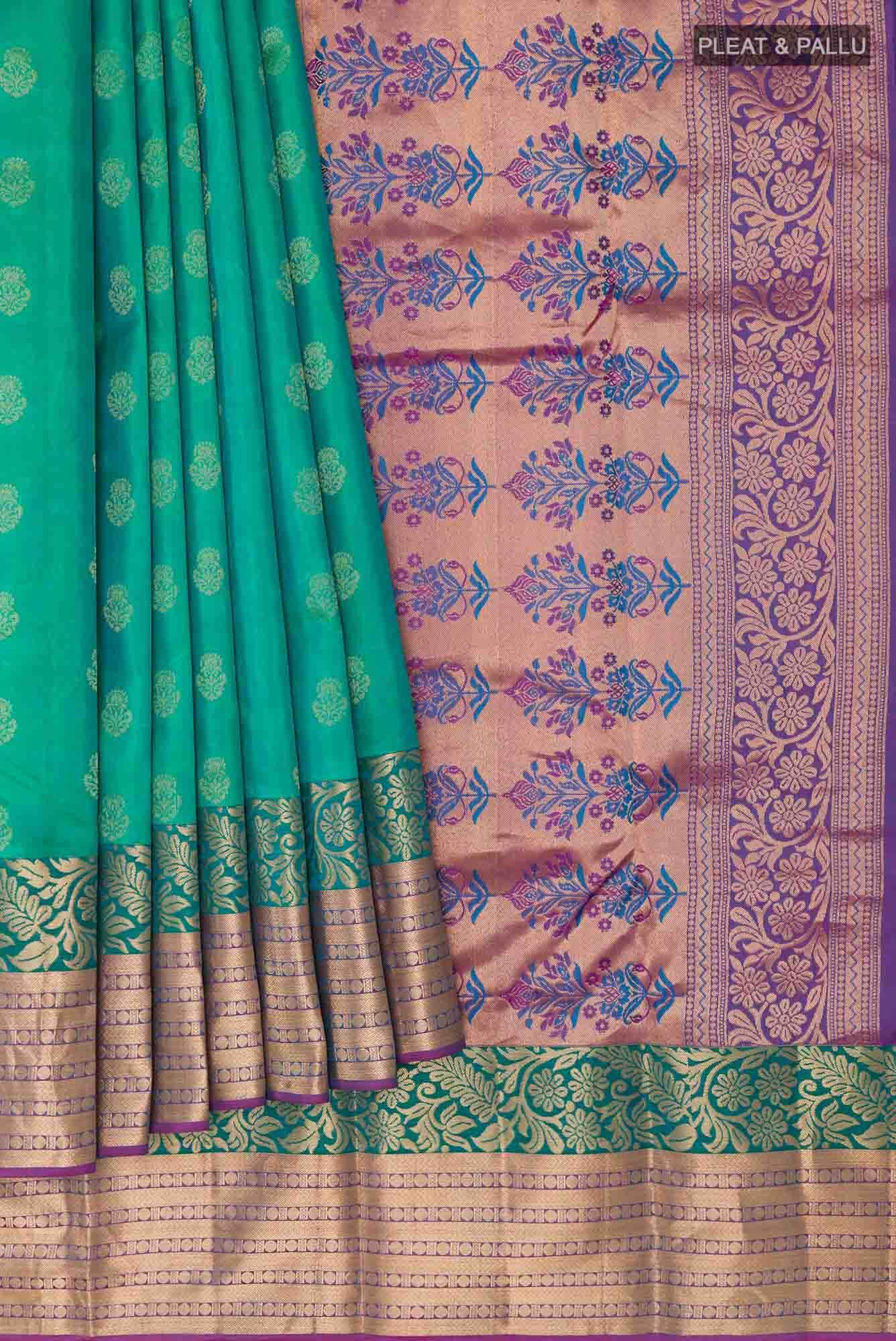 Green Kanchipuram Silk Saree