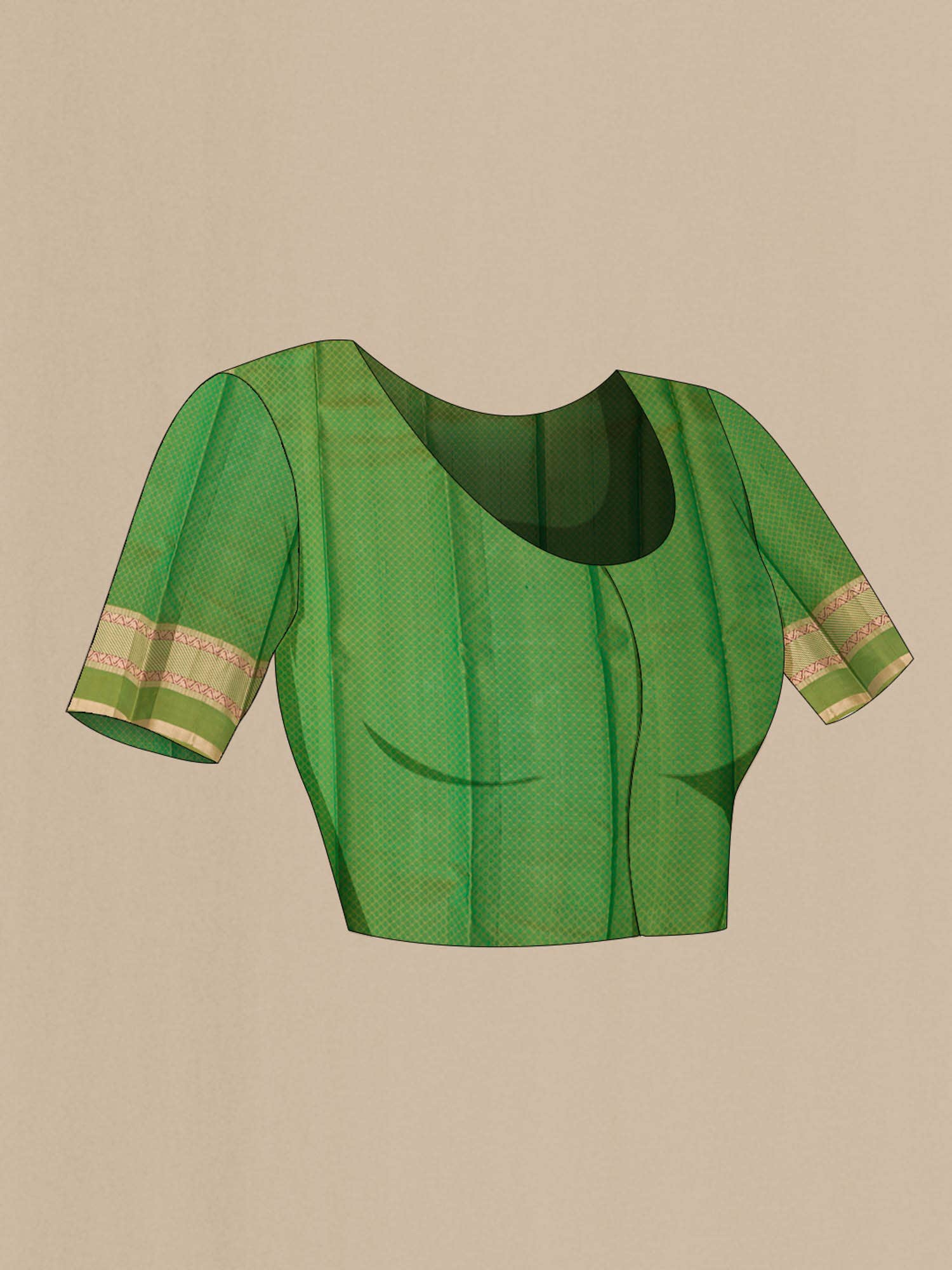 Green Kanchipuram Silk Saree