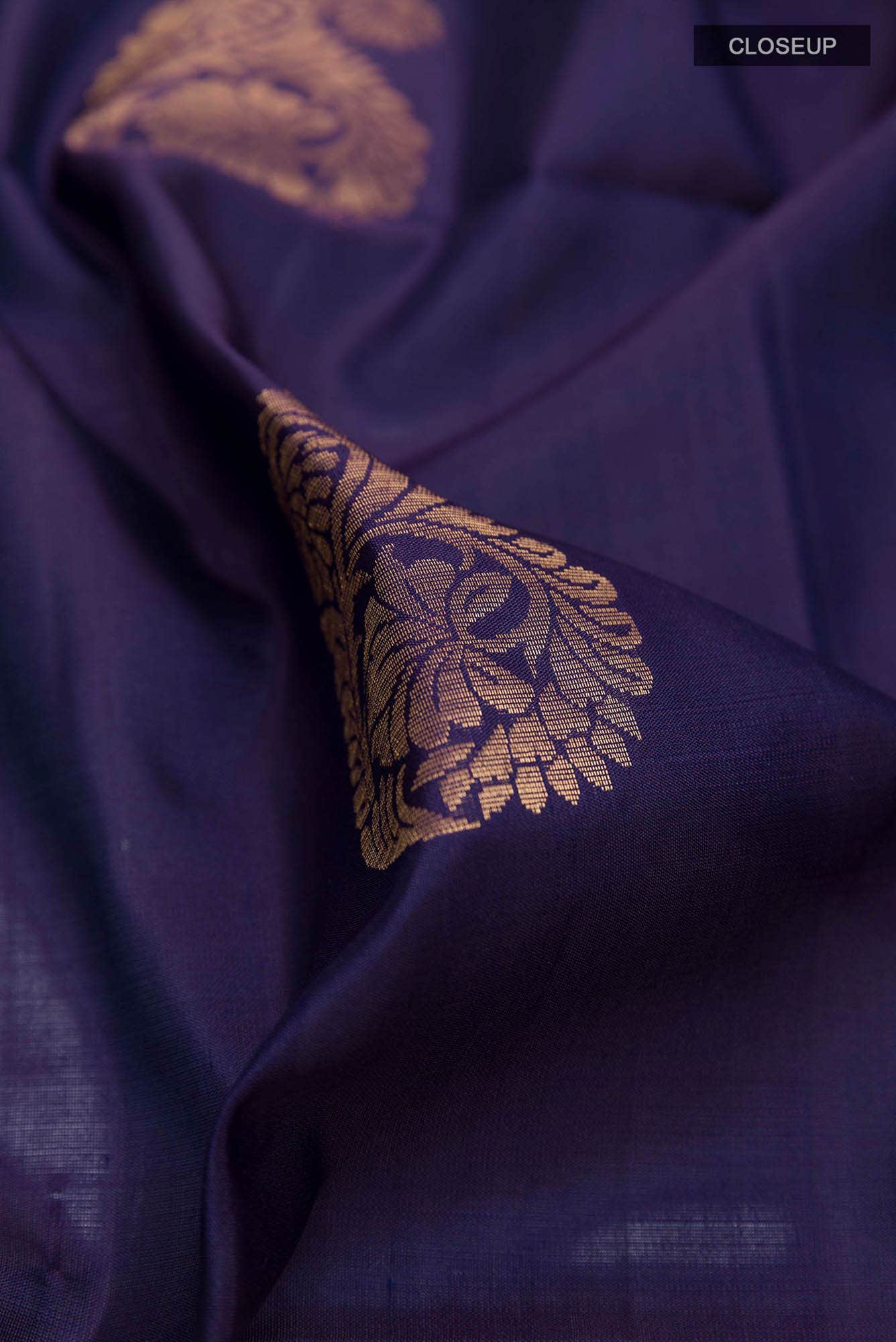 Dark Blue Soft Silk Saree