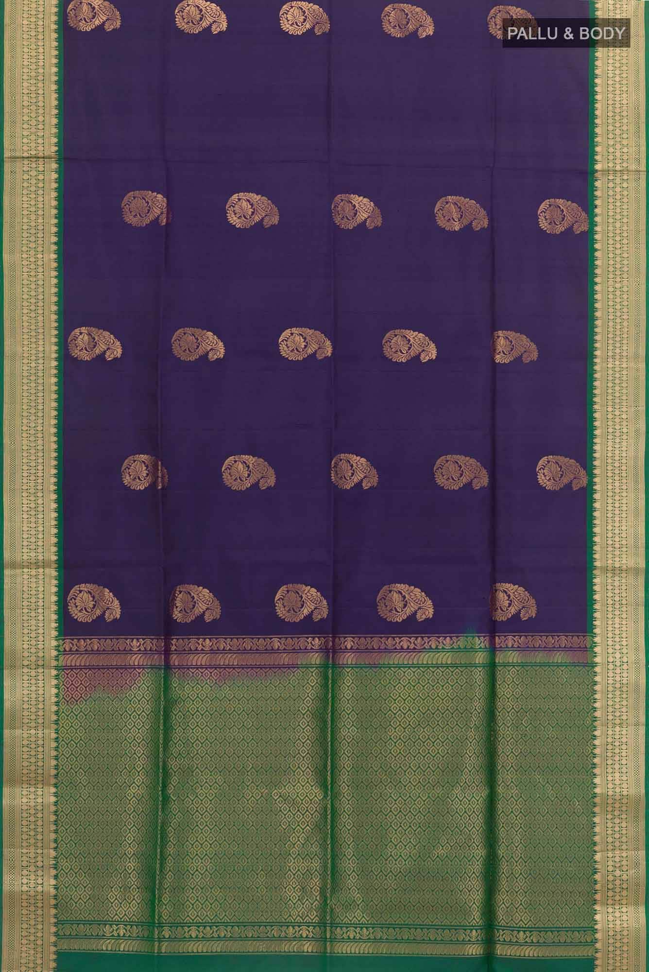 Dark Blue Soft Silk Saree