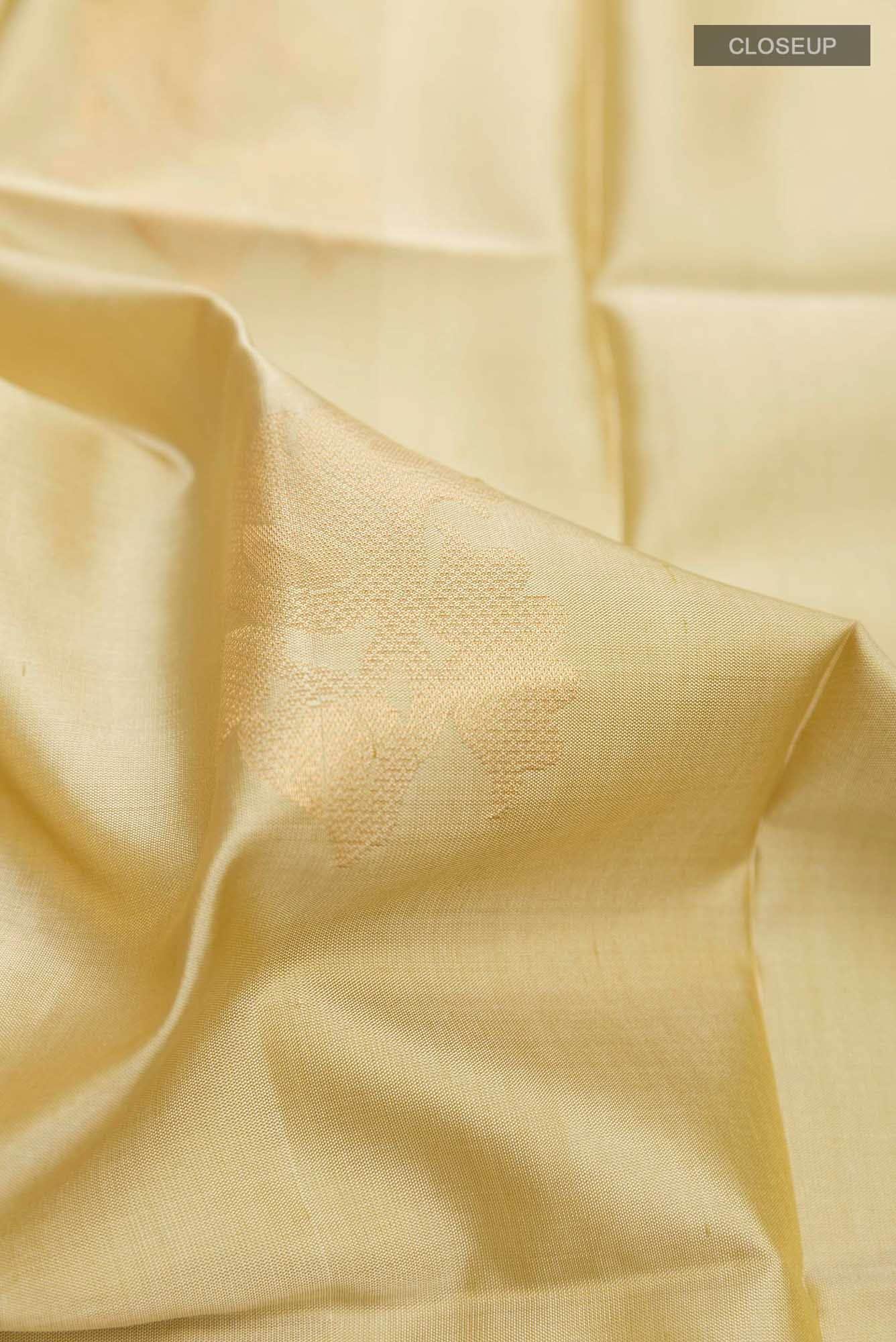 Beige Soft Silk Saree