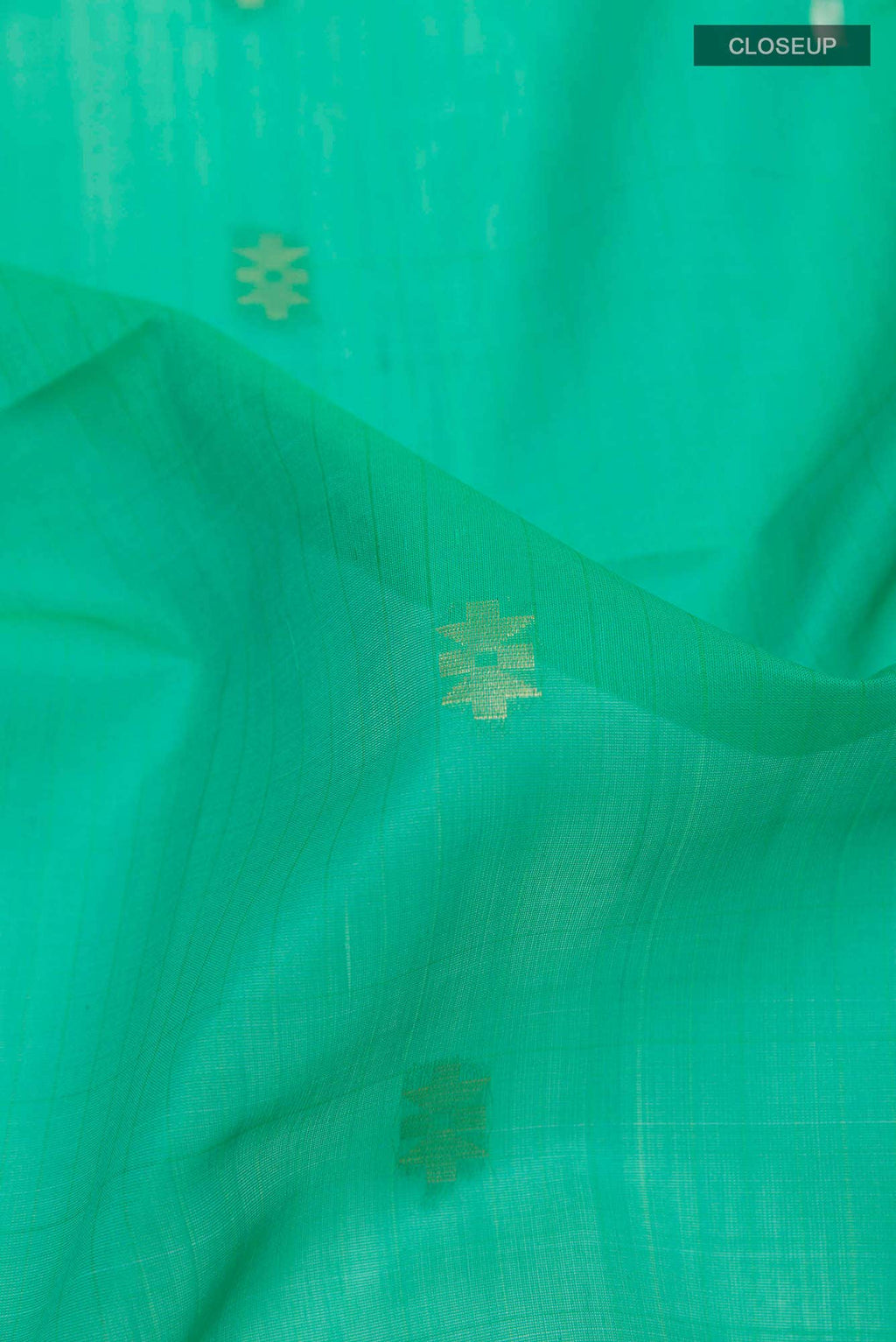 Green Blended Kora Silk Saree