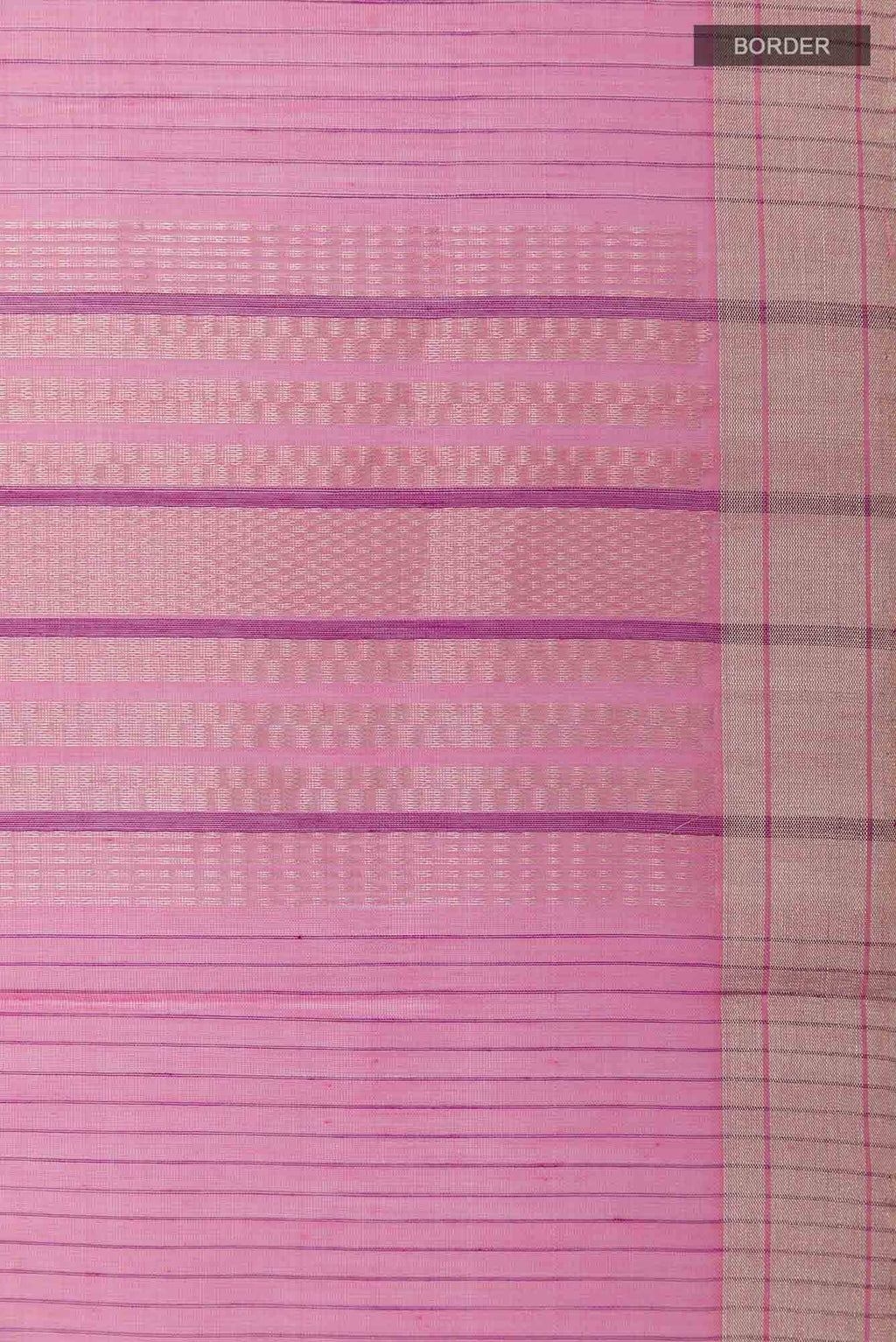 Pink Blended Kora Silk Saree