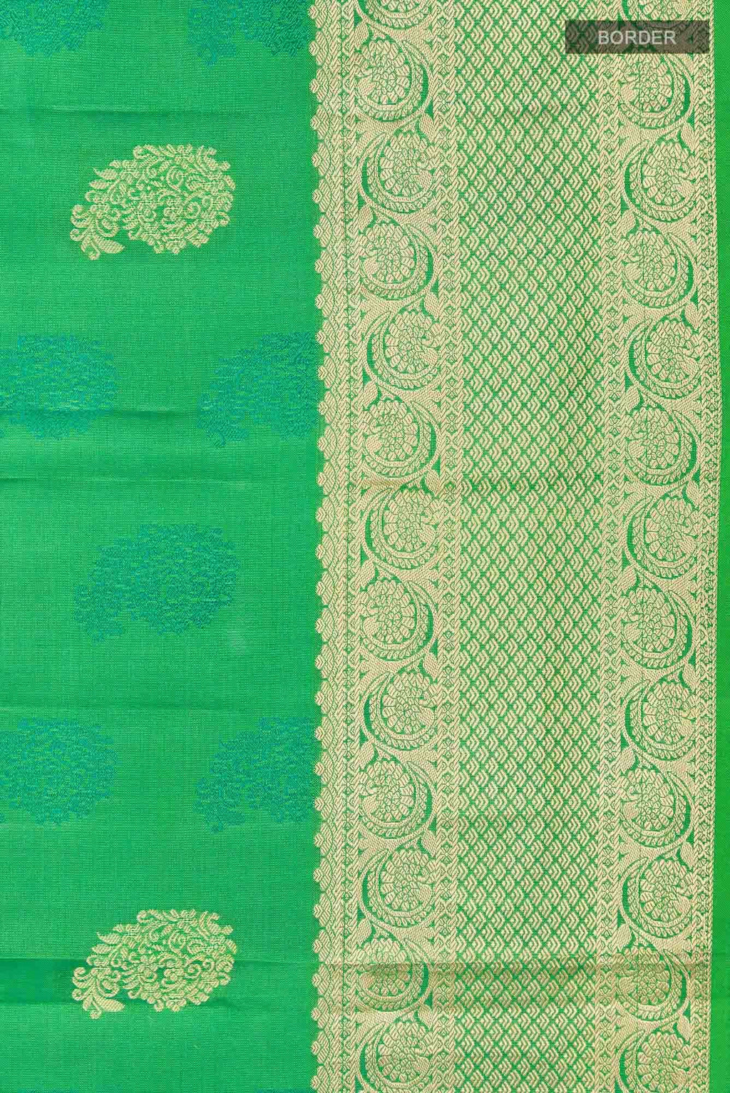 Green Kanchipuram Silk Saree