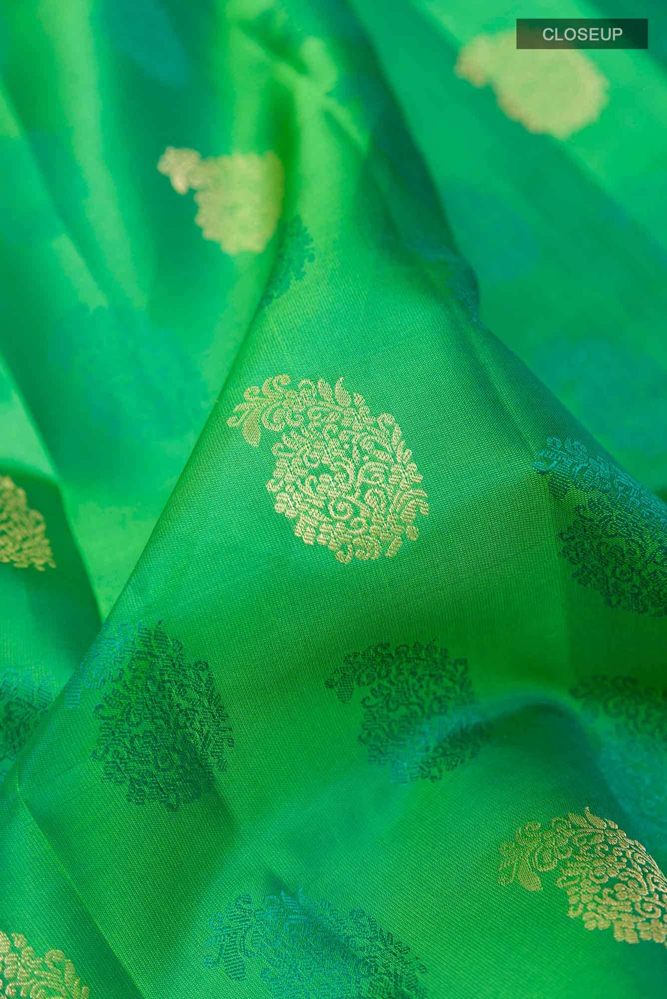 Green Kanchipuram Silk Saree