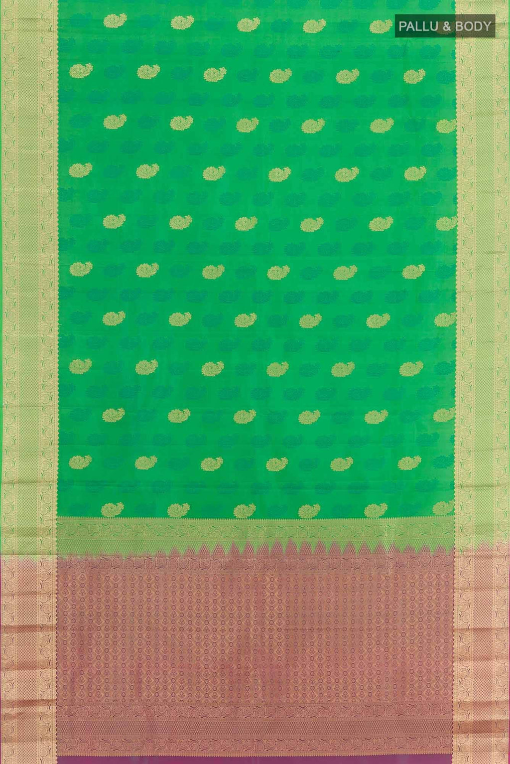 Green Kanchipuram Silk Saree