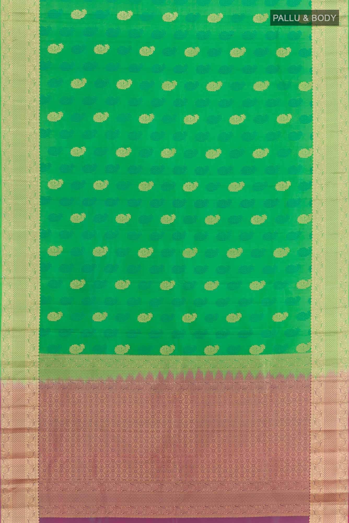 Green Kanchipuram Silk Saree