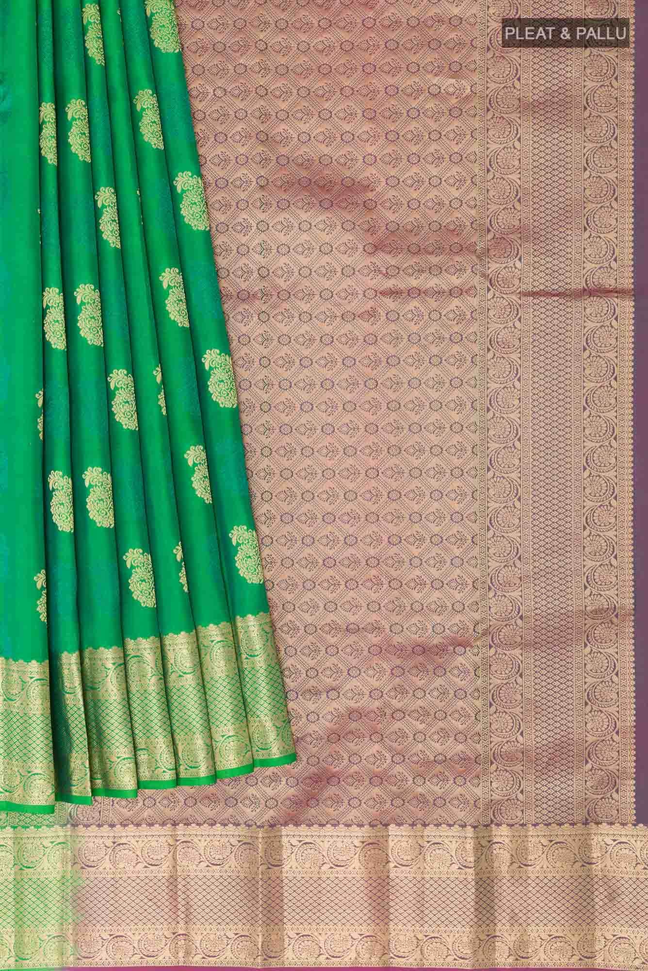 Green Kanchipuram Silk Saree