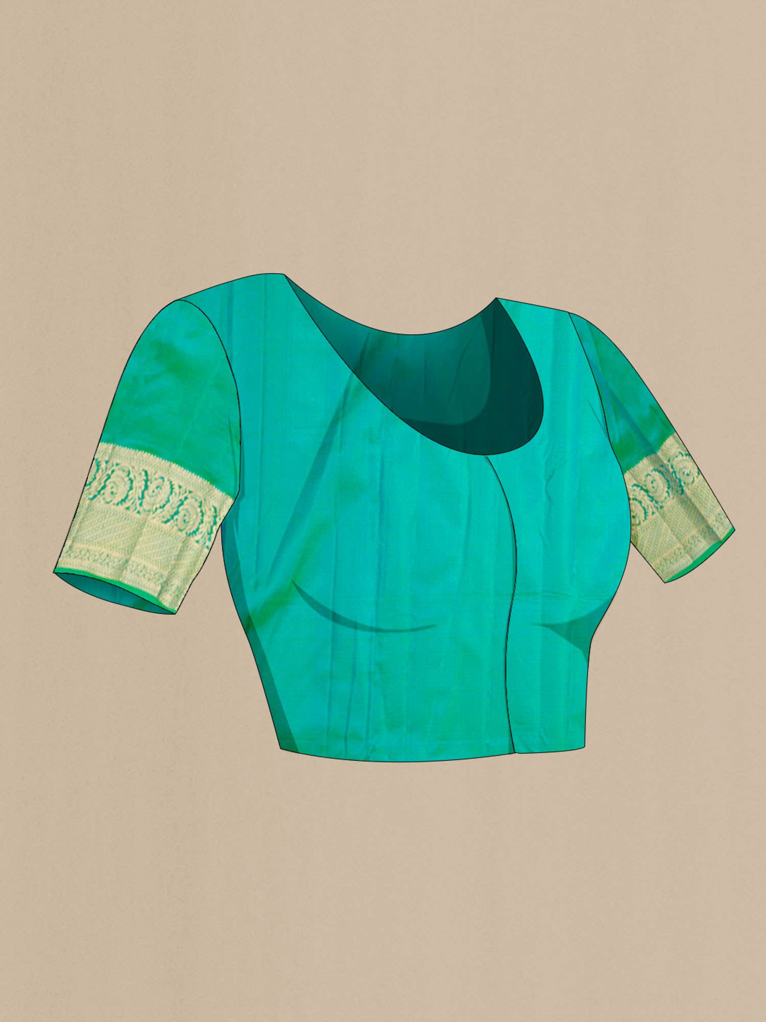 Green Kanchipuram Silk Saree