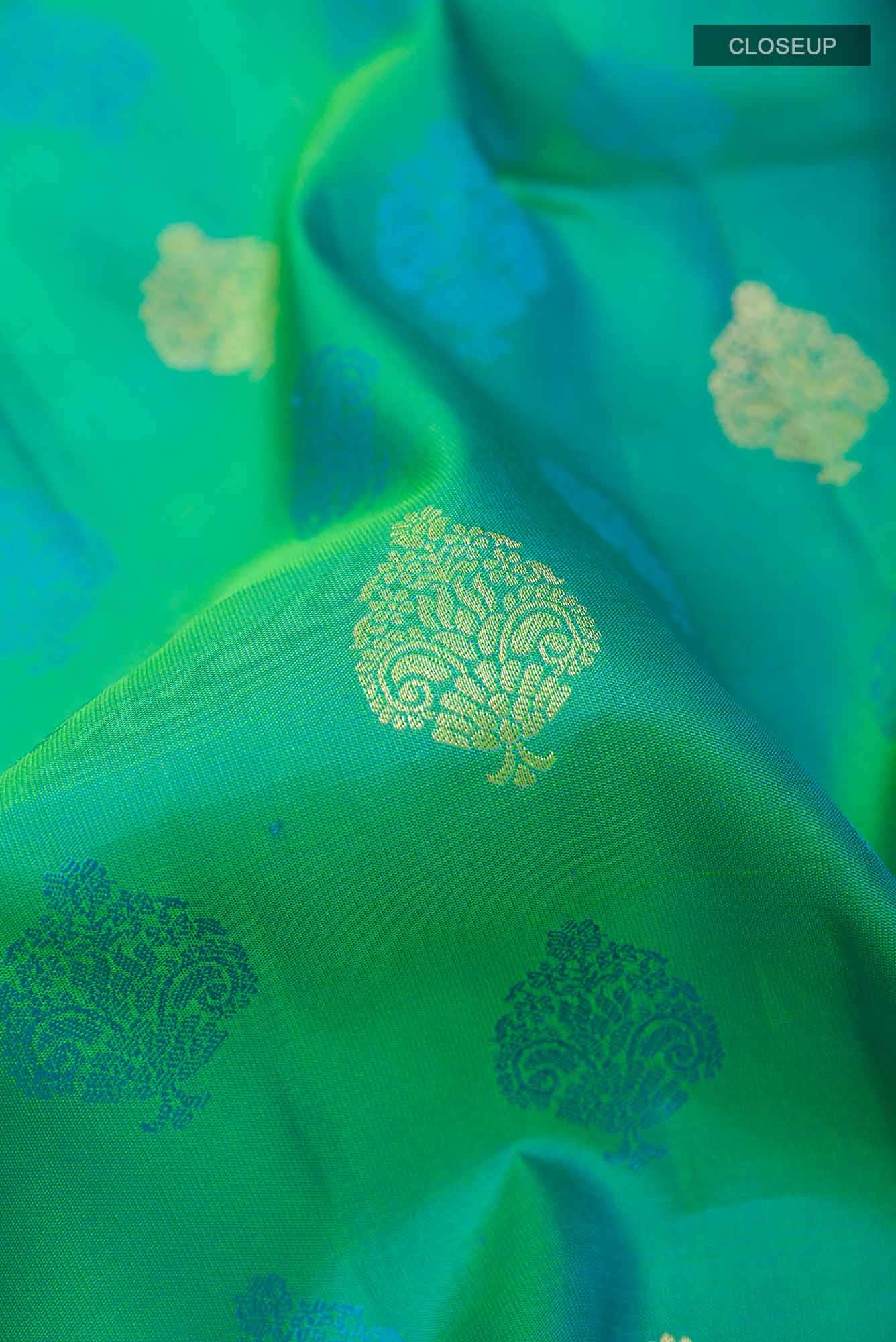 Green Kanchipuram Silk Saree