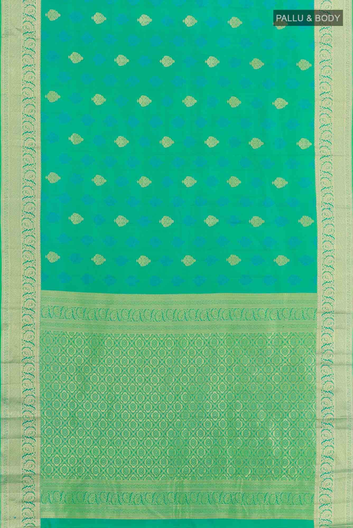 Green Kanchipuram Silk Saree