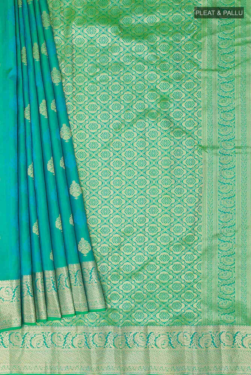 Green Kanchipuram Silk Saree