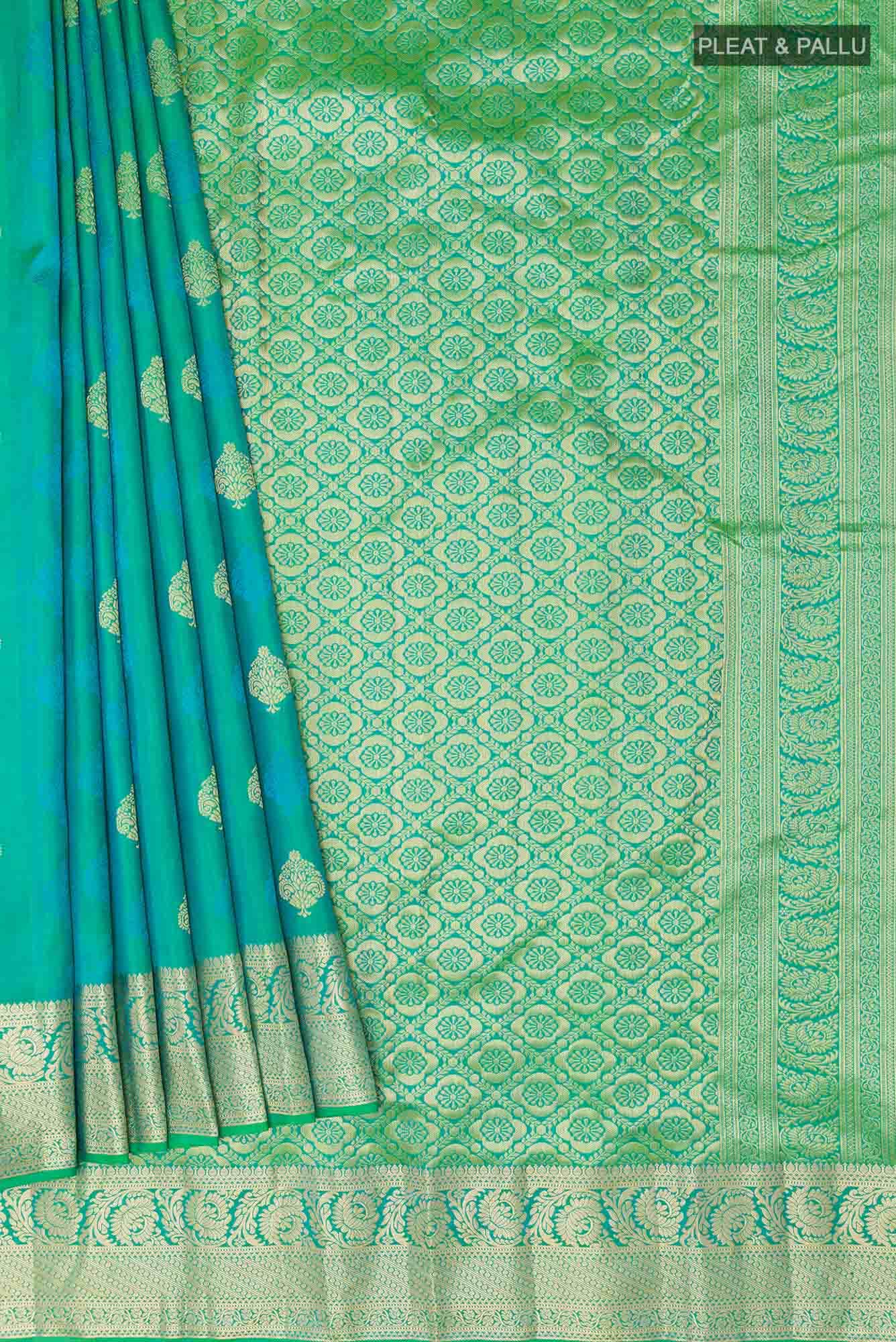 Green Kanchipuram Silk Saree