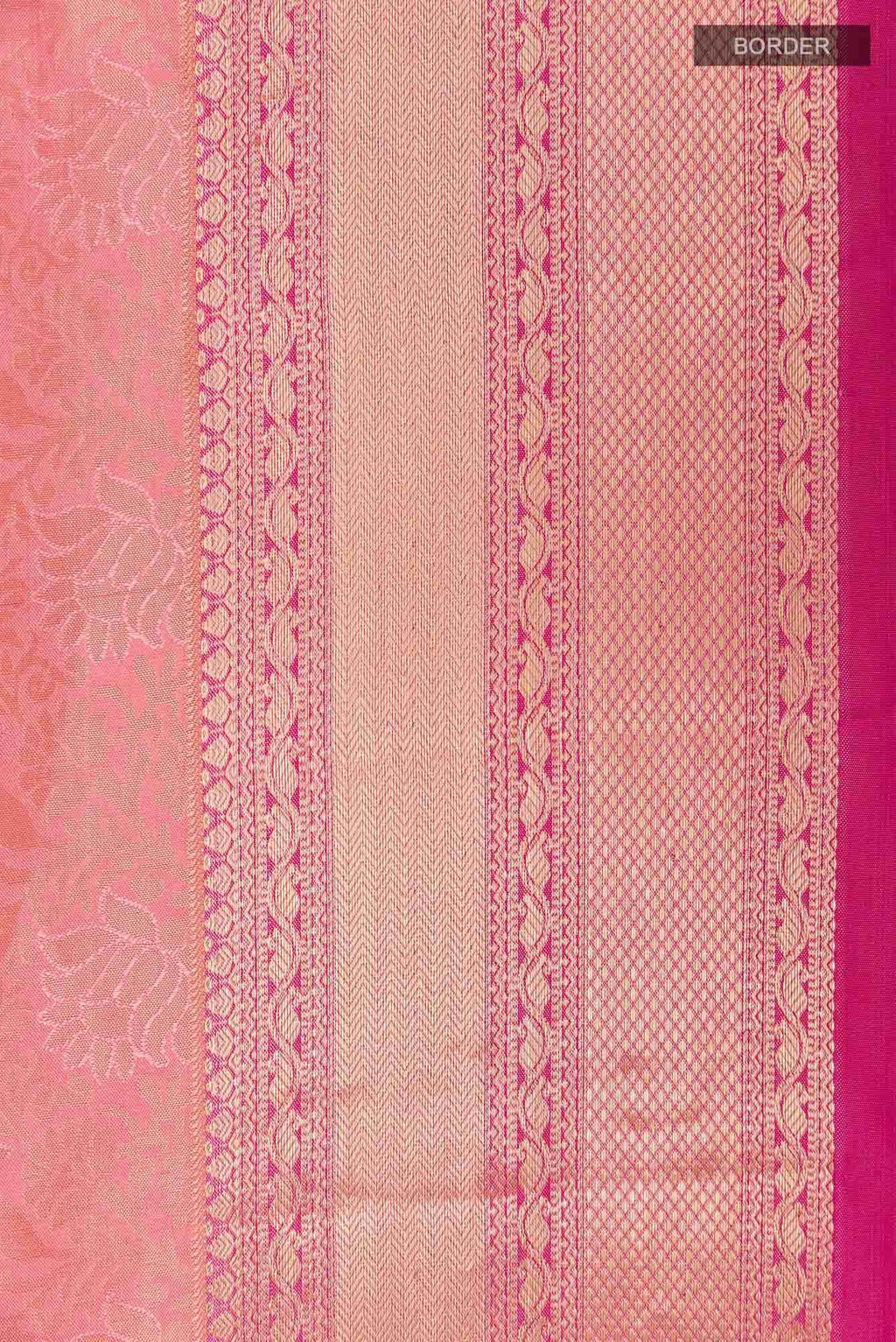 Peach Soft Silk Saree