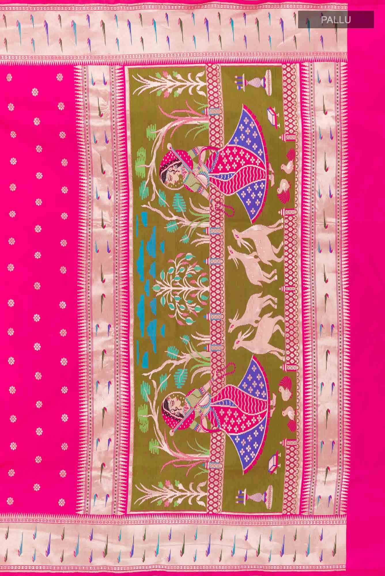 Pink Soft Silk Saree