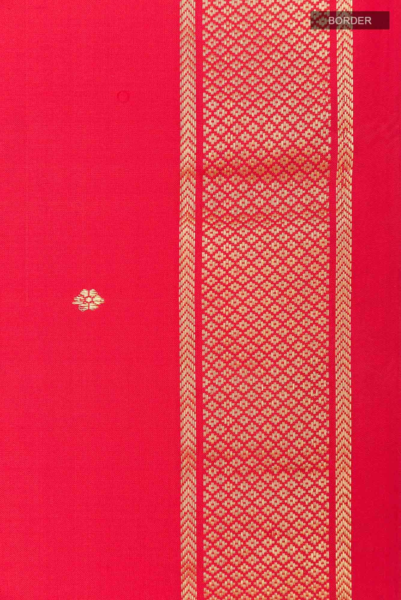Red Paithani Silk Saree