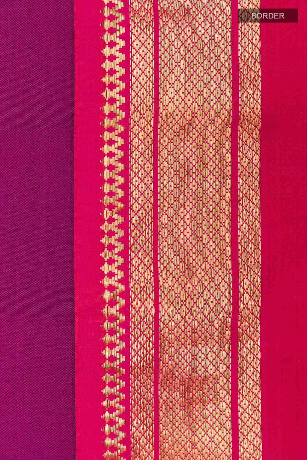 Purple Paithani Silk Saree