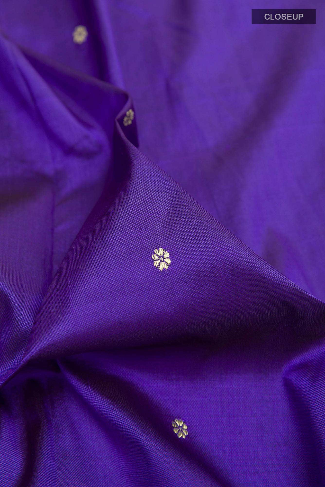 Purple Paithani Silk Saree