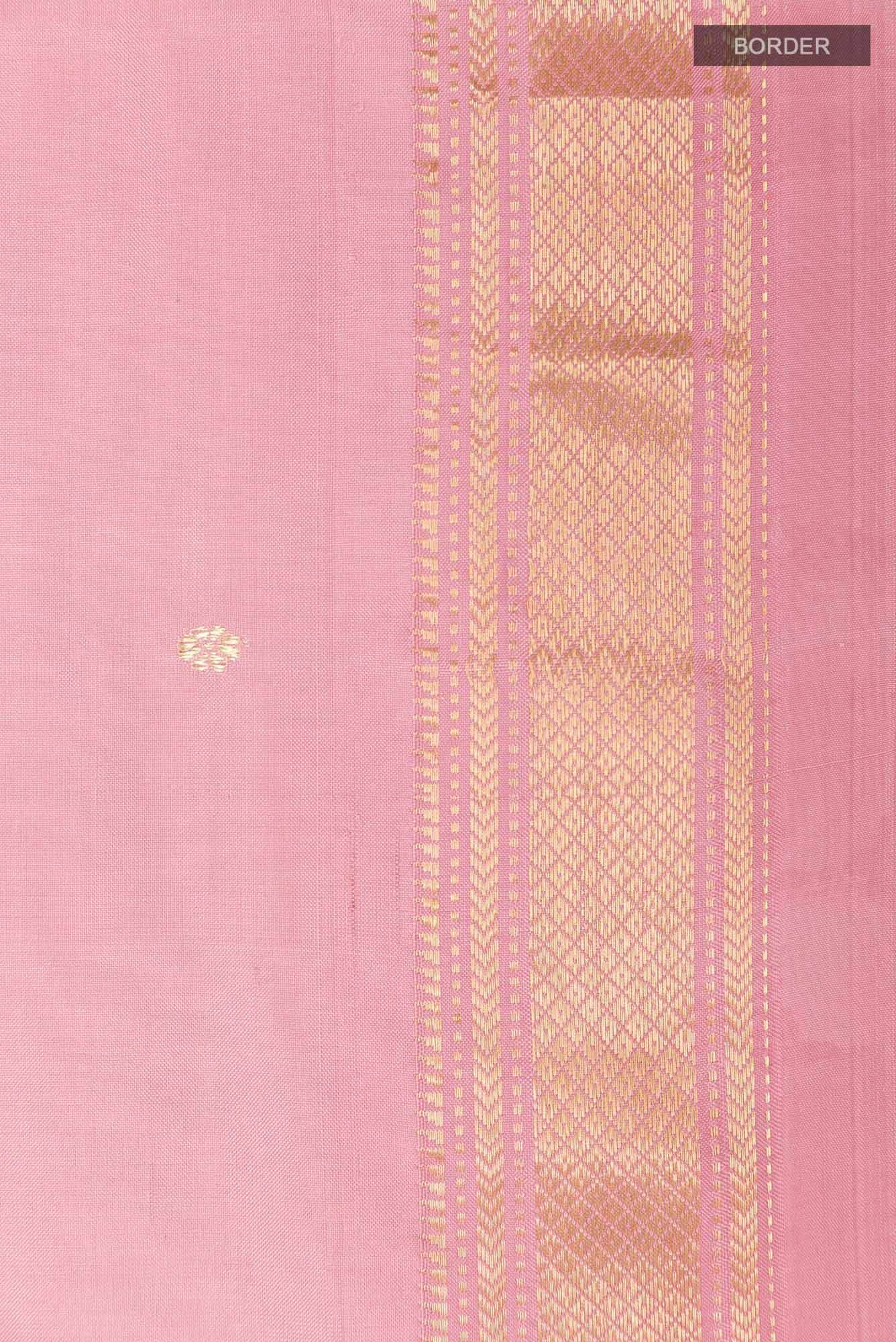 Pink Paithani Silk Saree