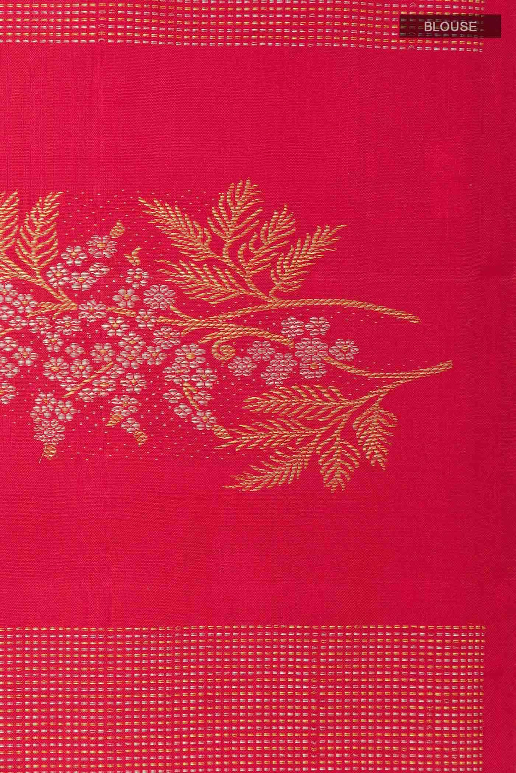 Pink Kanchipuram Silk Saree