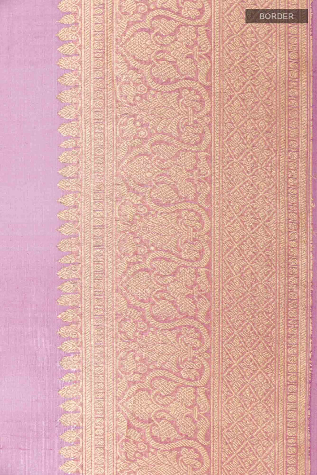 Lavender Dual Tone Organza Silk Saree