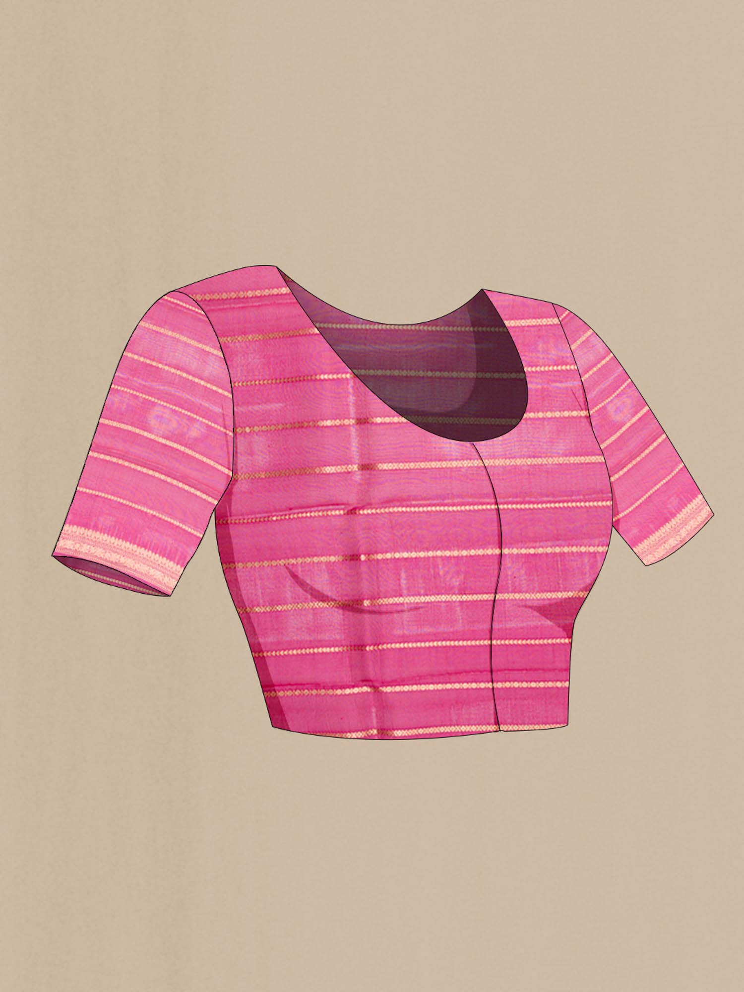 Bottle Green Organza Silk Saree