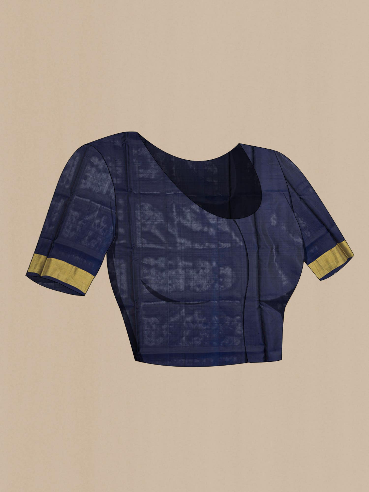 Navy Blue Uppada Silk Saree