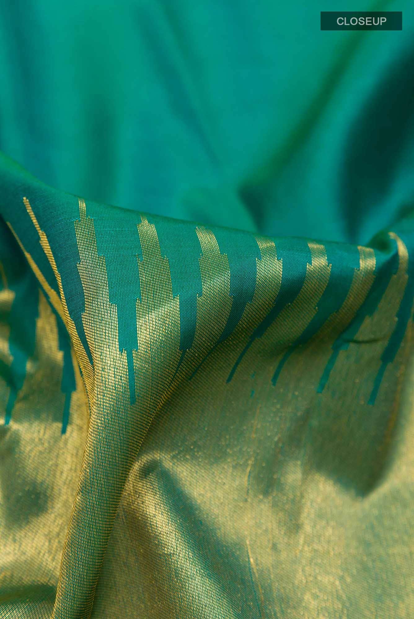 Green Kanchipuram Silk Saree