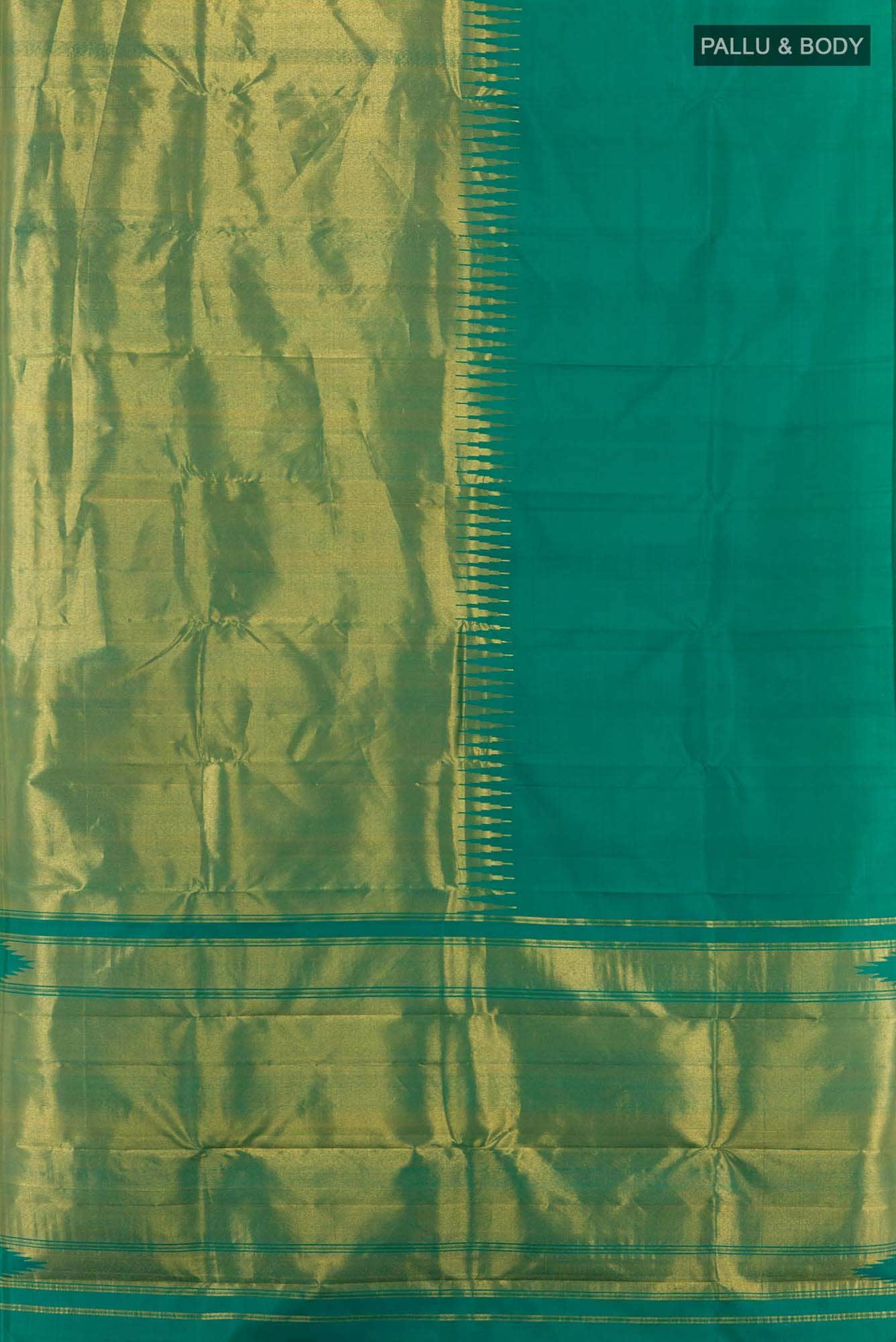 Green Kanchipuram Silk Saree