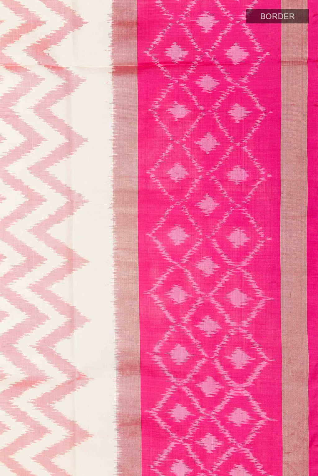 Off White Soft Silk Saree