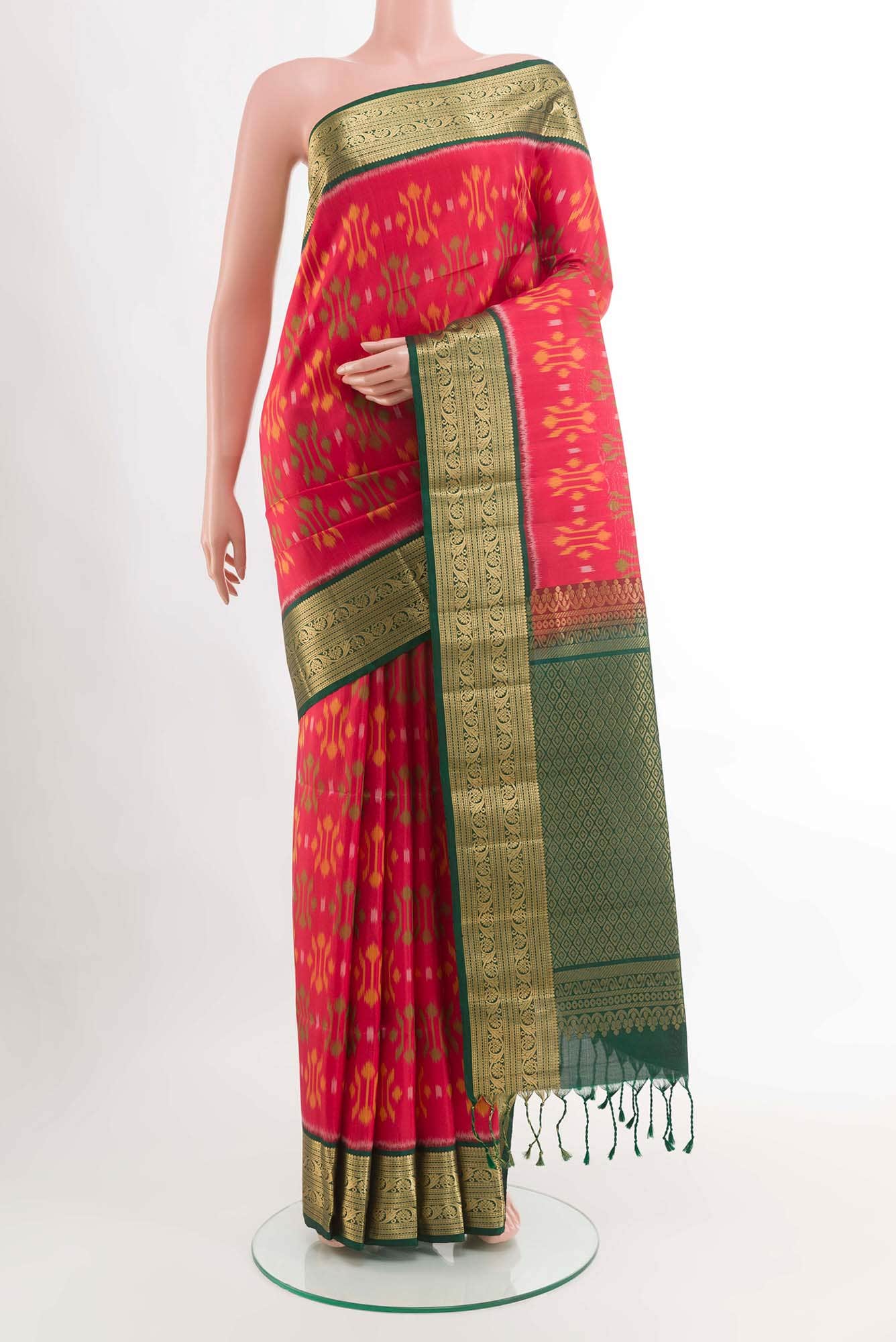 Red Soft Silk Saree