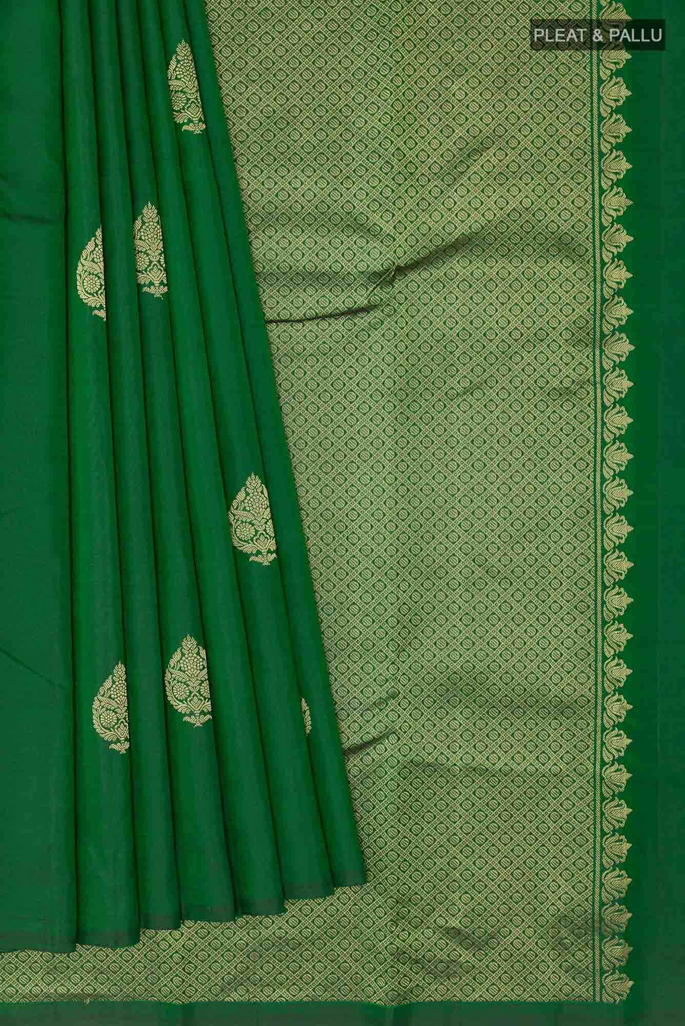 Green Kanchipuram Silk Saree