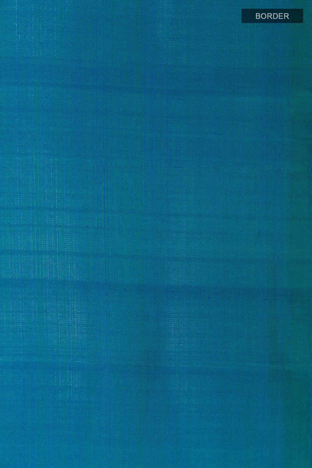 Peacock Blue Kanchipuram Silk Saree