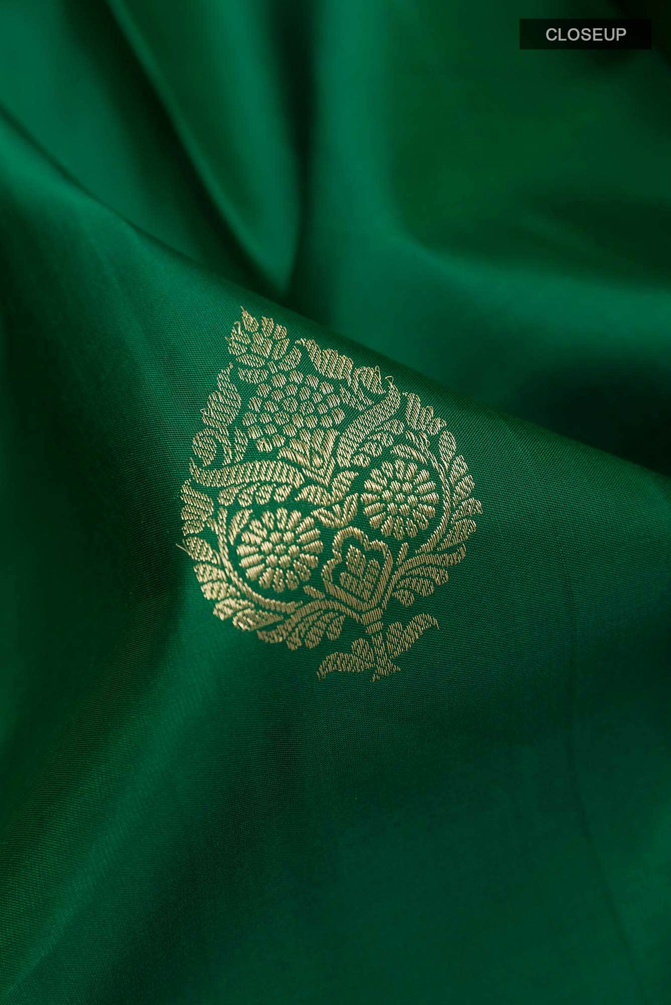 Green Kanchipuram Silk Saree